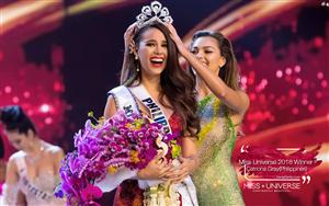 Winner of Miss Universe 2018 beauty pageant, Catrriona Gray (Miss Philippines)